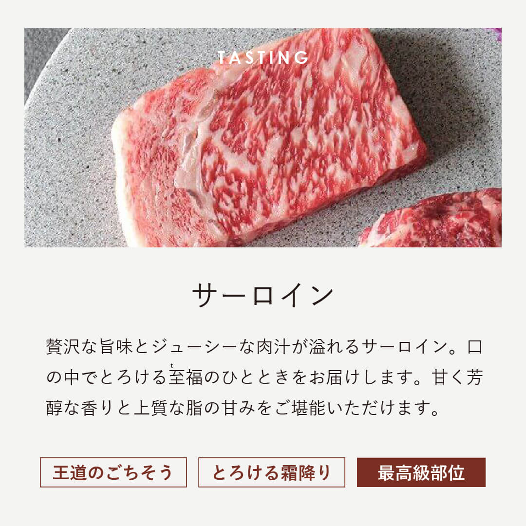 黒毛和牛 ステーキ2種食べ比べ 140g|フィレ サーロイン
